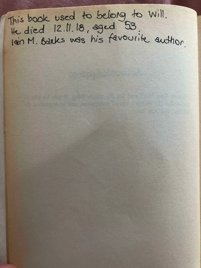 The Note I Found In This Second Hand Book