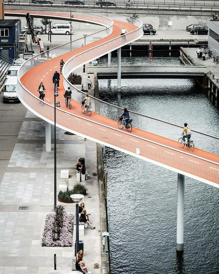 Cykelslangen (The Bicycle Snake), Copenhagen, Denmark