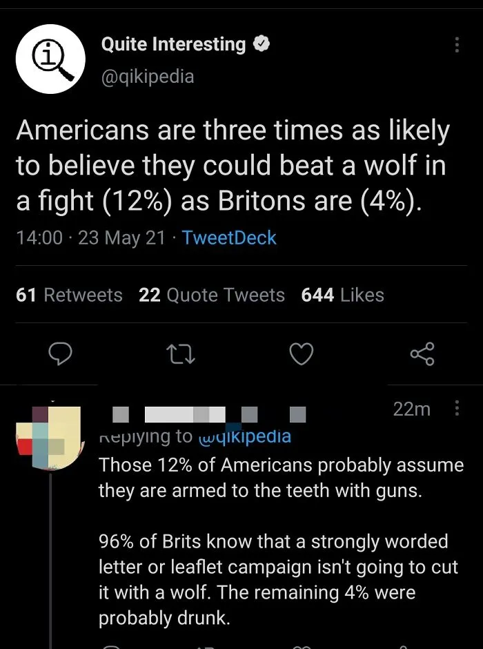 Who Ever Will Fight A Wolf ?