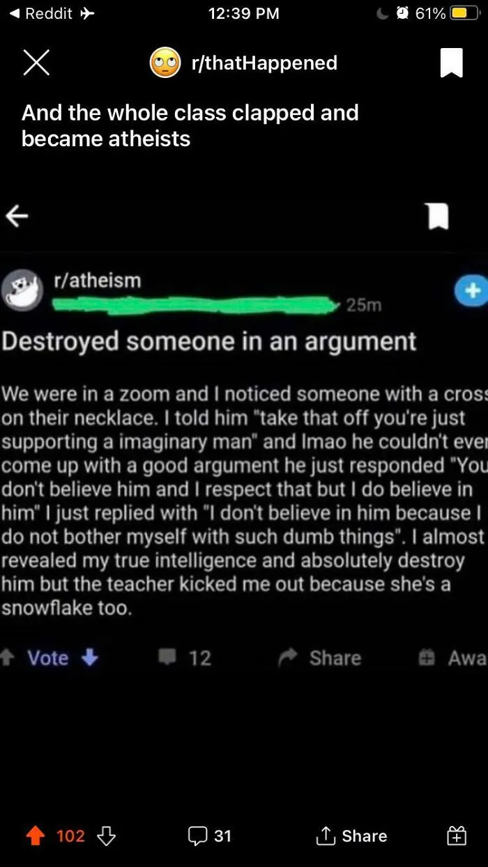 And Then Everyone Clapped