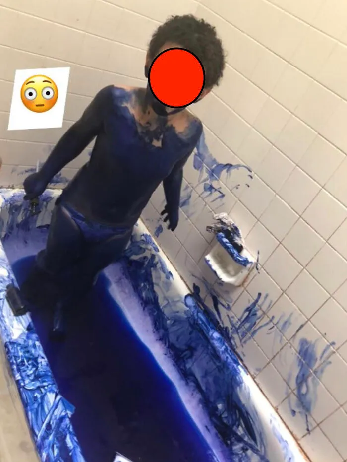 My Friend's Child Got Into Her Hair Dye Before She Woke Up