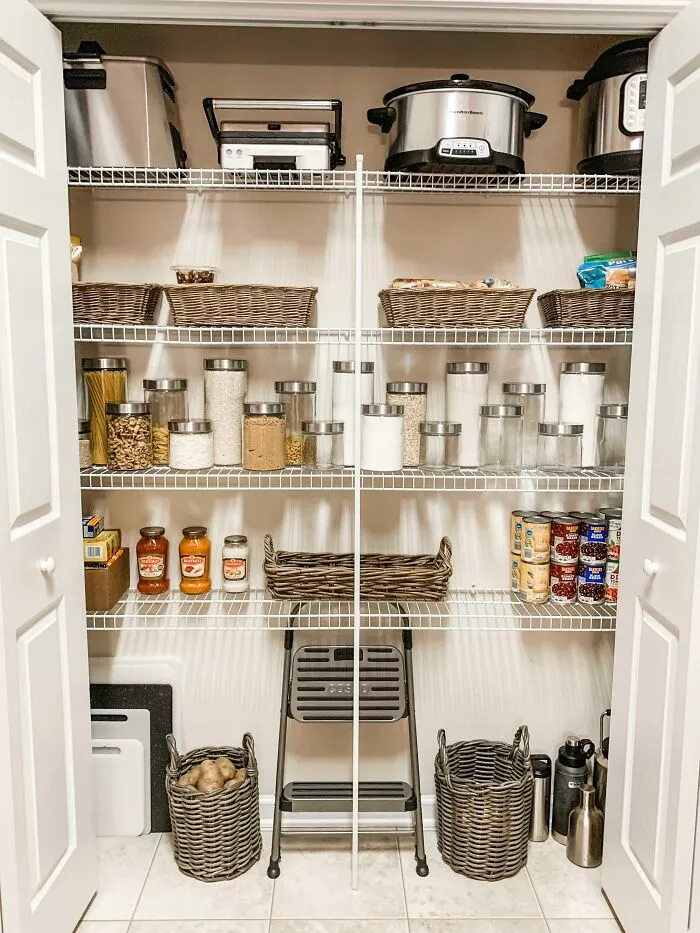 Just Moved Into A New House And Wanted To Show Off My Pantry Progress!