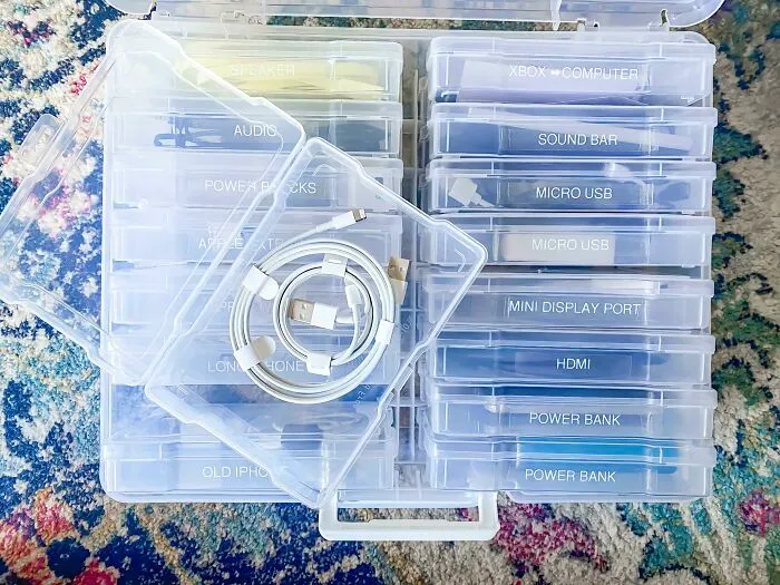 ¡Súper organización de cables!