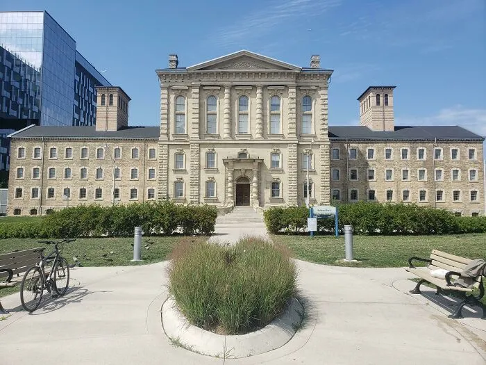 The Old Don Jail (1864) In Toronto Converted Into Offices For The Newly Built Hospital Beside It In 2013