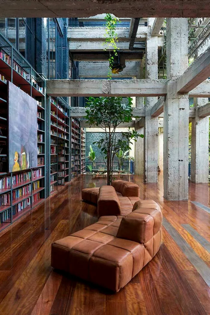 Stamba Hotel, Tbilisi, Georgia, Designed In 2018 By Adjara Group And Located In An Old Printing House