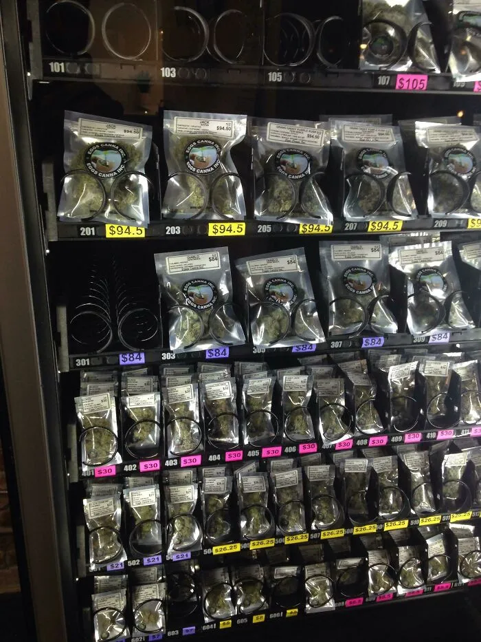 This Marijuana Vending Machine In Vancouver BC