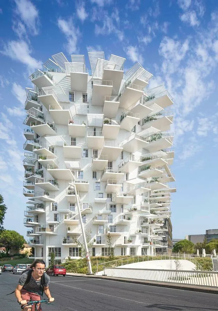 Sou Fujimoto's "Arbre Blanc" Tower In Montpellier, France