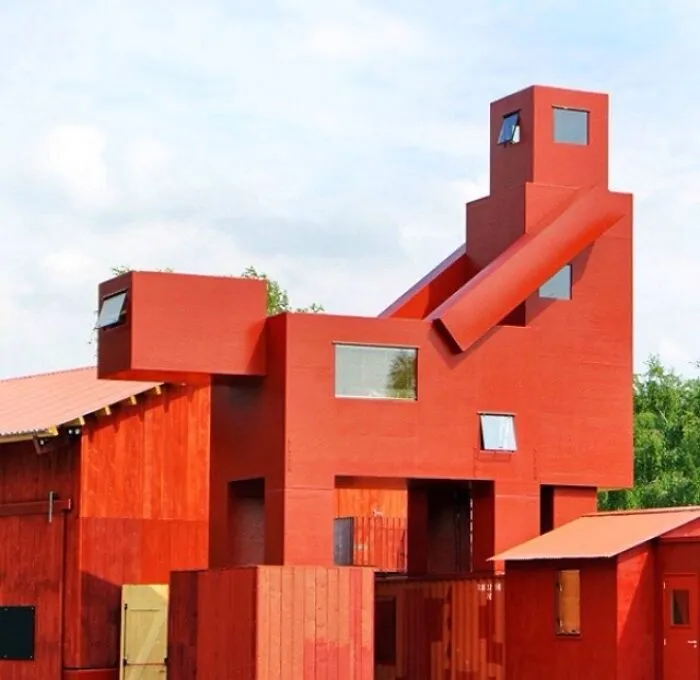 A Rare Sighting Of Two Buildings In The Wild Having Intercourse