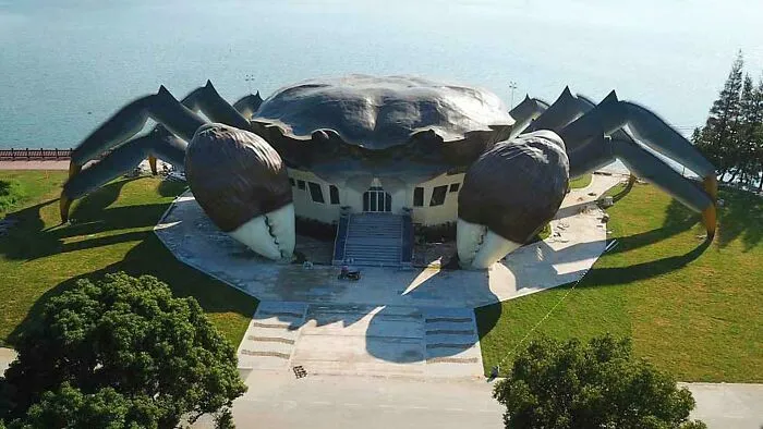 Seafood Restaurant? An Institute For Marine Biology? Or A Headquarters For Crab People Hiding In Plain Sight?!