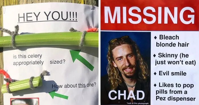 These Guys Won’t Stop Trolling Their Neighborhood With Fake Posters, And Here's 30 Of The Funniest Ones