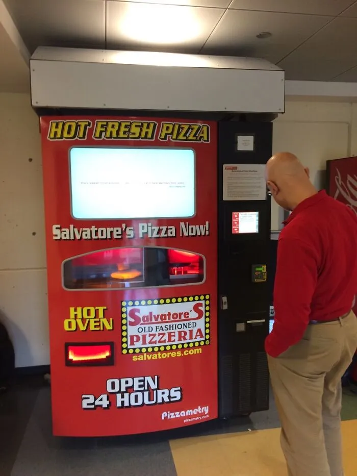 So, My College Has A Pizza Vending Machine Now
