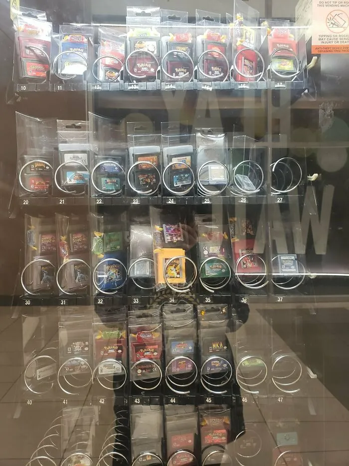 Vending Machine For Game Boy Games