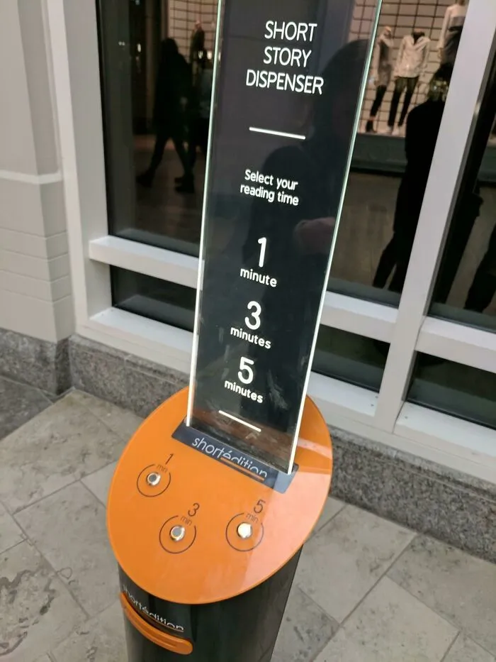 This Machine That Dispenses Short Stories