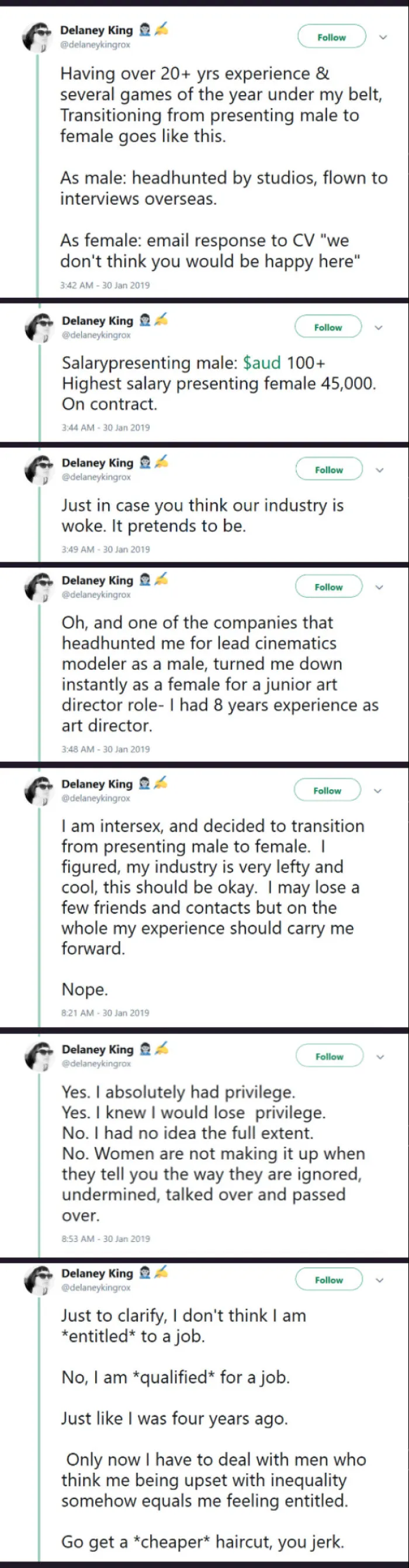 Experiencing Both Sides Of The Gender Divide As A Professional