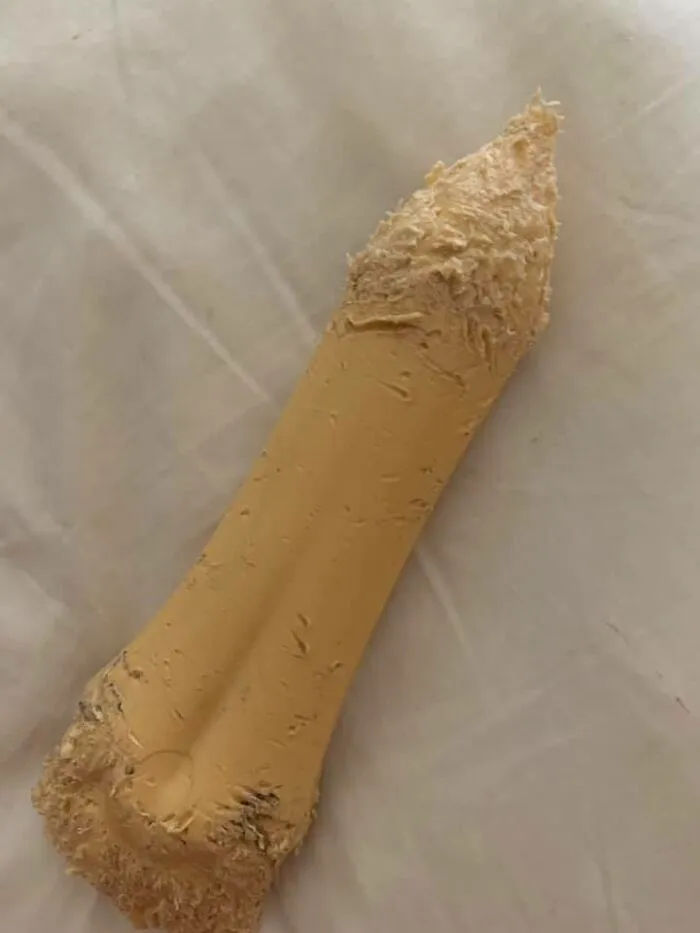 This Was My Pitties Fav Bone. Now It's Her Fav Shiv. I'm Confident She'll Prevail In The Apparent Prison Yard Rumble Later