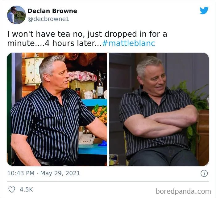 Matt LeBlanc Becomes A Meme After His Photo From The Friends Reunion Goes Viral (30 Pics)