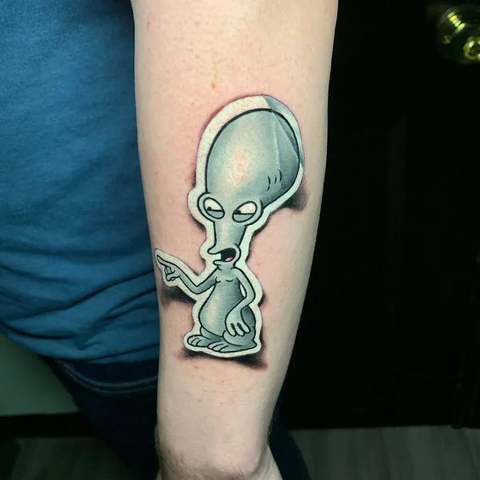 This Artist Created 30 Tattoos That Look Like Stickers That Would Peel Right Off Your Skin