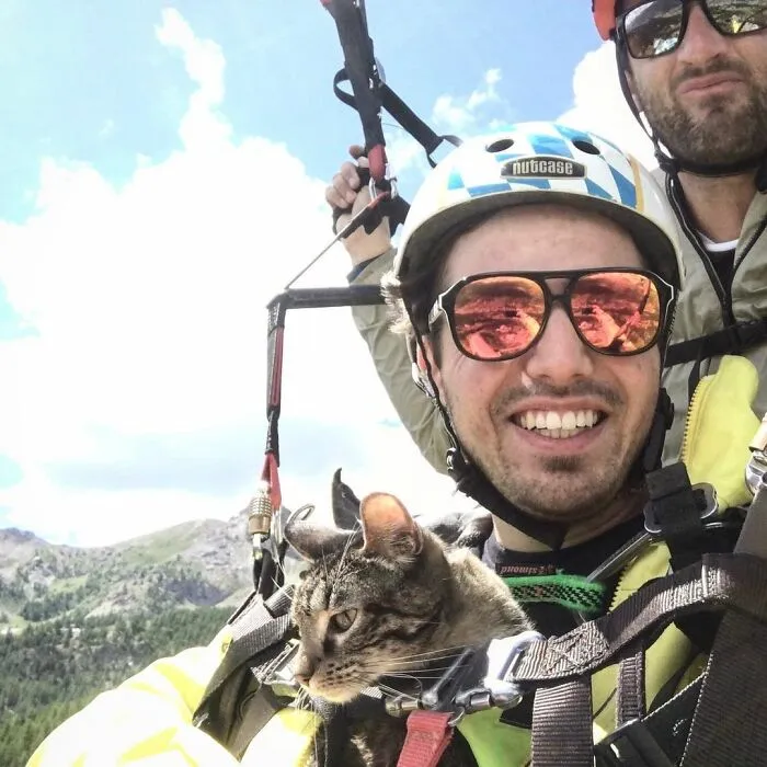 Owner Brings His Cat Everywhere And They Go On All Kinds Of Crazy Adventures Together (30 Pics)