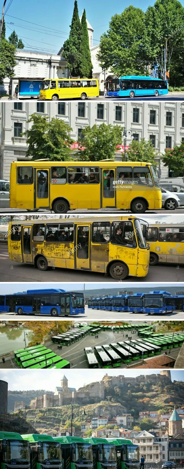 My Developing Country Of Georgia Has Been Renewing Its 20th Century Rust Oven Fleet, With An Armada Of Brand New Electric Buses. Pedestrian Life Just Got Easier