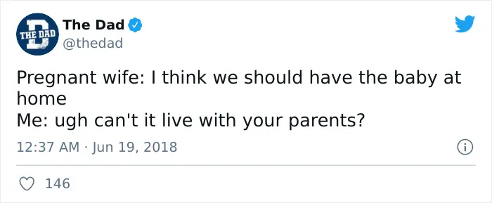 Dads On Twitter Are Joking About Their Wives' Pregnancies And Here Are 40 Of The Best Tweets