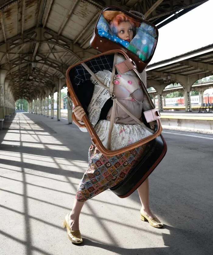 Artist Gained Over 4.5M Followers On Instagram Thanks To Her Weird And Thought-Provoking Photo Manipulations (30 New Pics)