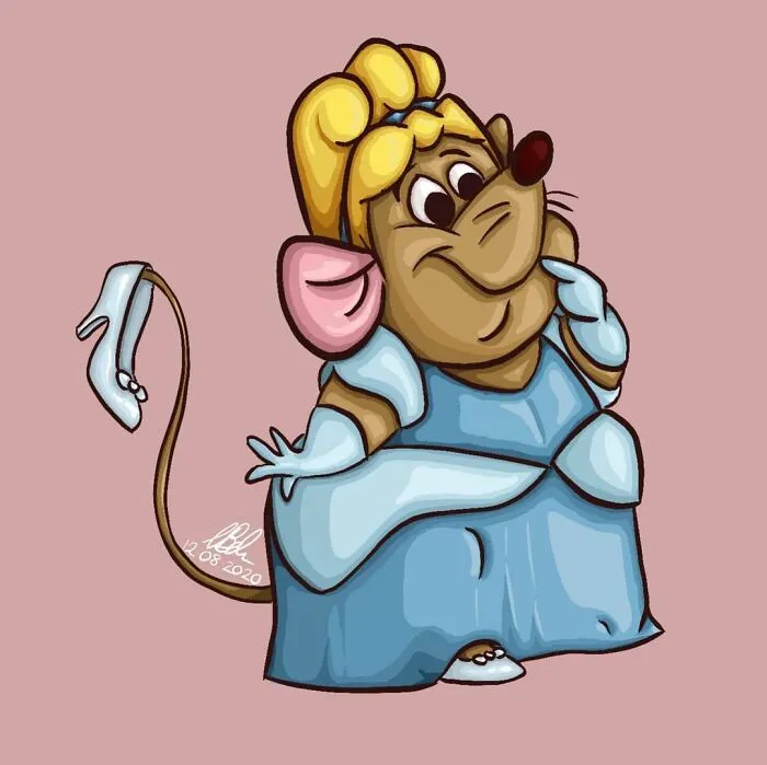 Gus As Cinderella