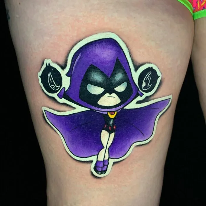 Este artista ha creado 30 tatuajes que parecen pegatinas a punto de despegarse de la piel