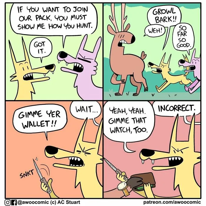 30 Funny Comics About Animals And Their Relatable Everyday Struggles