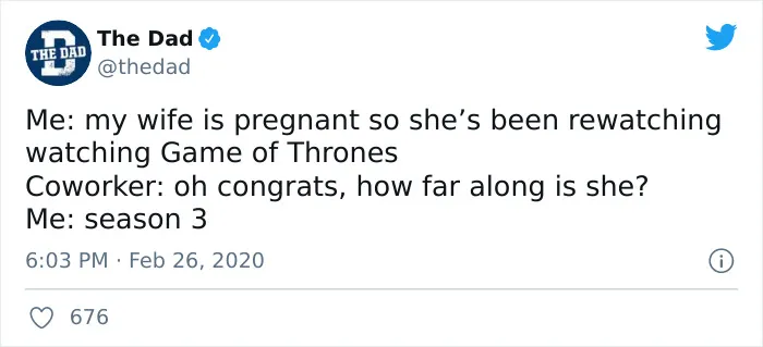 Dads On Twitter Are Joking About Their Wives' Pregnancies And Here Are 40 Of The Best Tweets