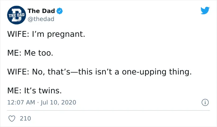 Dads On Twitter Are Joking About Their Wives' Pregnancies And Here Are 40 Of The Best Tweets