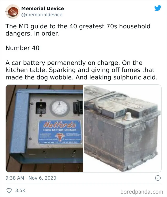 40 Pics Of The Greatest Dangers In '70s Households That Look Nostalgic And Terrifying At The Same Time