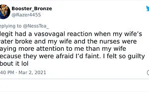 People Are Sharing Funny Stories Of How The Delivery Room Experience Was Too Much For New Dads