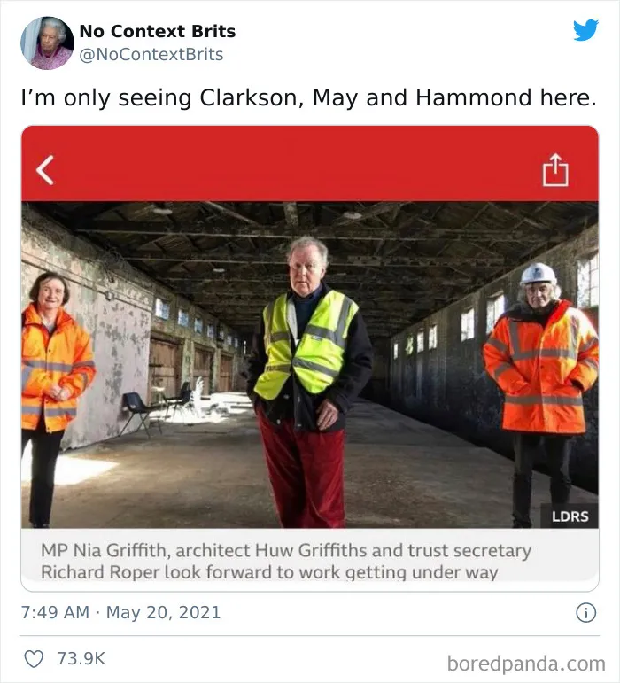 This Account Collects And Shares British Pictures Without Any Context (50 Pics)