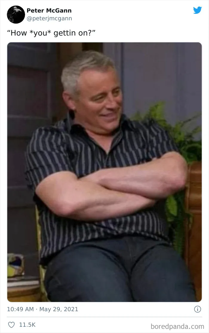 Matt LeBlanc Becomes A Meme After His Photo From The Friends Reunion Goes Viral (30 Pics)
