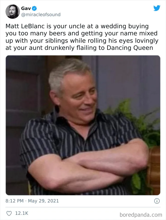 Matt LeBlanc Becomes A Meme After His Photo From The Friends Reunion Goes Viral (30 Pics)