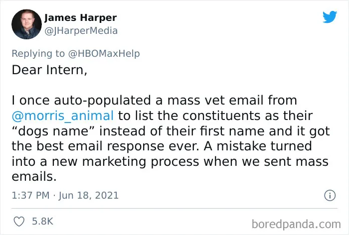 People Share Their Biggest Work Fails In An Attempt To Console An HBO Intern Who Made A Mistake