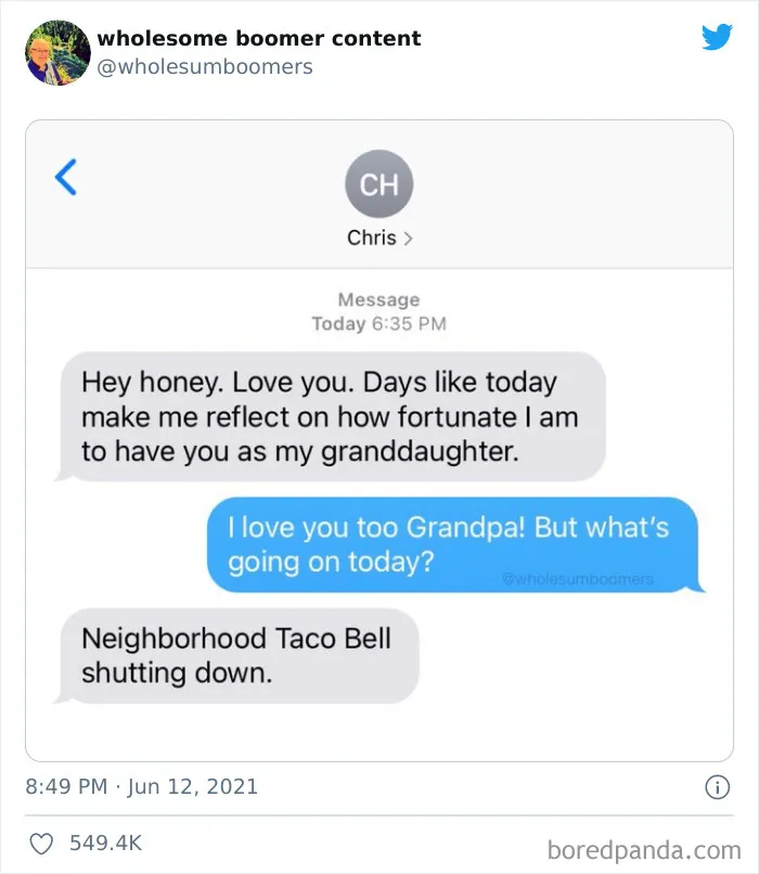 This Online Account Shares 'Wholesome Boomer Content' (28 Pics)