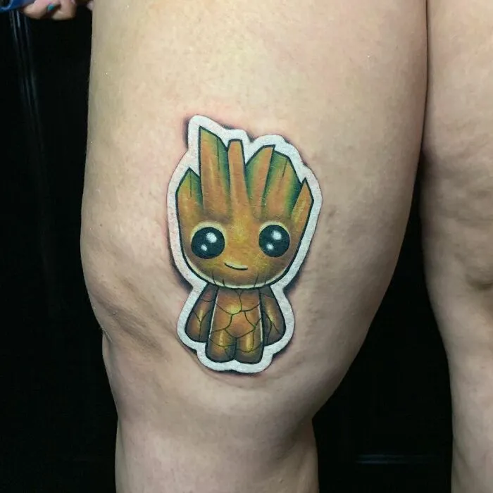 This Artist Created 30 Tattoos That Look Like Stickers That Would Peel Right Off Your Skin