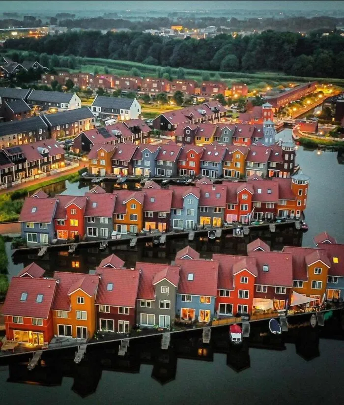 My City: Groningen In The North Of The Netherlands. This Is Actually My View