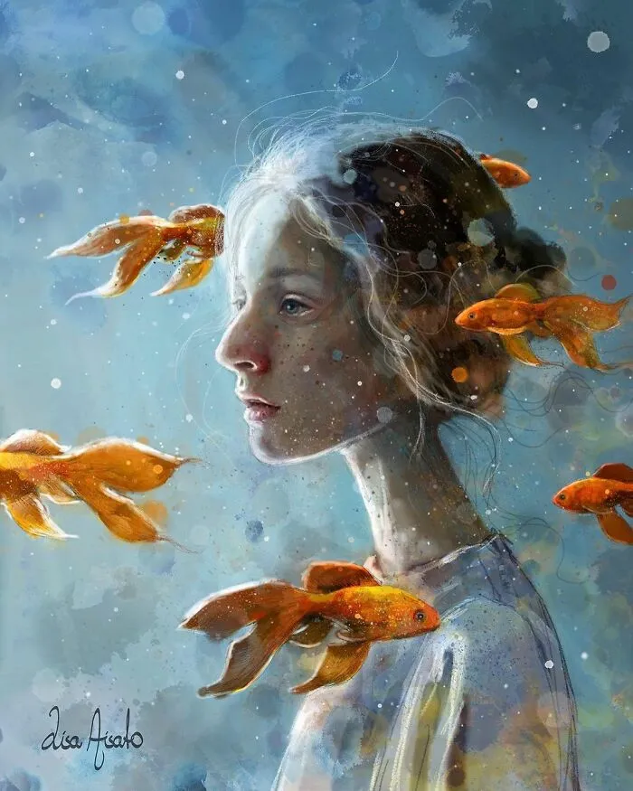 70 Surreal And Meaningful Illustrations By Lisa Aisato