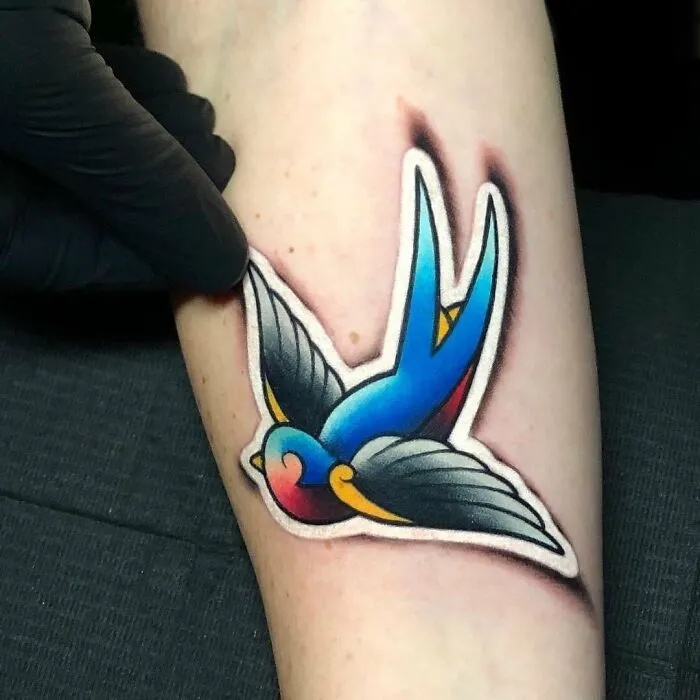This Artist Created 30 Tattoos That Look Like Stickers That Would Peel Right Off Your Skin