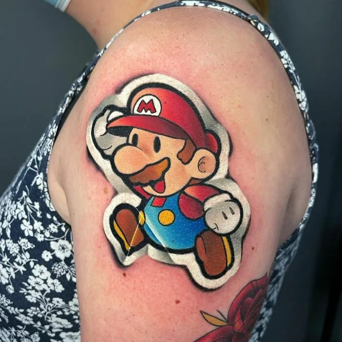 This Artist Created 30 Tattoos That Look Like Stickers That Would Peel Right Off Your Skin