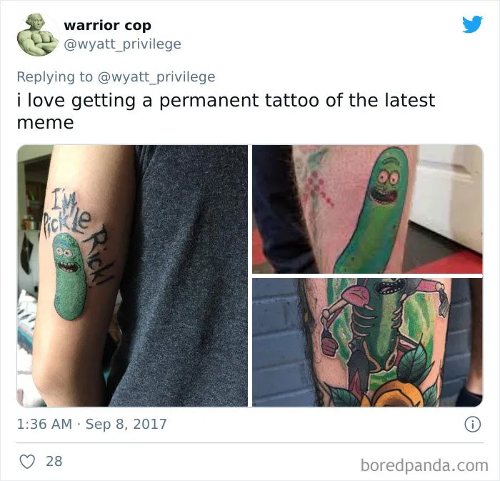 30 Times People Got Themselves A Tattoo That Quickly Became Irrelevant And Very Uncool