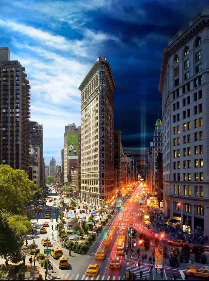 El Flatiron, Nueva York. Foto: Stephen Wilkes