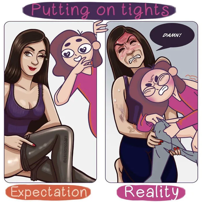 My 30 Relatable Comics About Women’s Fashion
