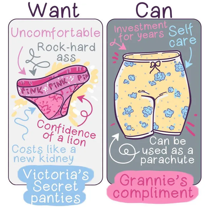 My 26 Relatable Comics About Women’s Fashion