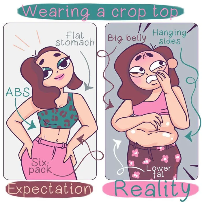 My 30 Relatable Comics About Women’s Fashion