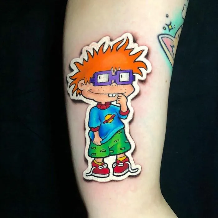 This Artist Created 30 Tattoos That Look Like Stickers That Would Peel Right Off Your Skin