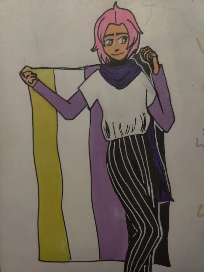 Nonbinary Pride!!