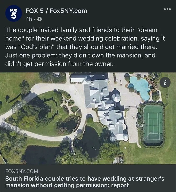 Let Me Not Ask For Permission To Have My Wedding Here (God’s Plan)